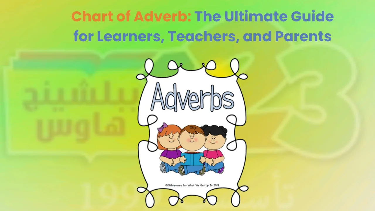 Chart of Adverb: The Ultimate Guide for Learners, Teachers, and Parents