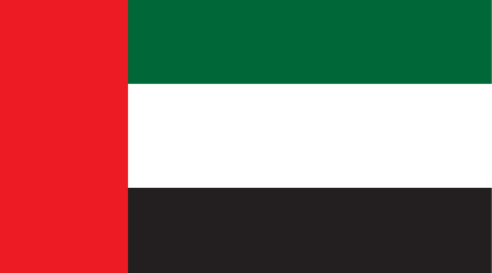 the national flag of the United Arab Emirates