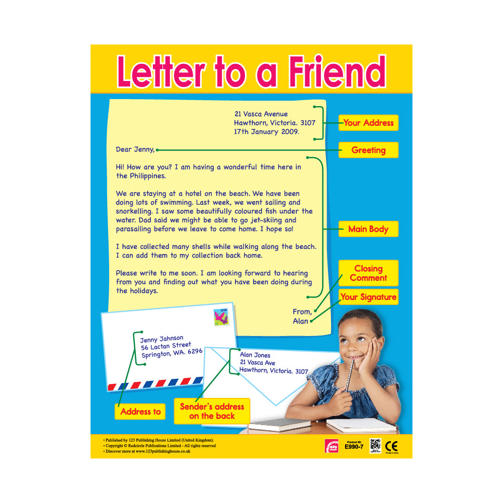 holiday experiences letter