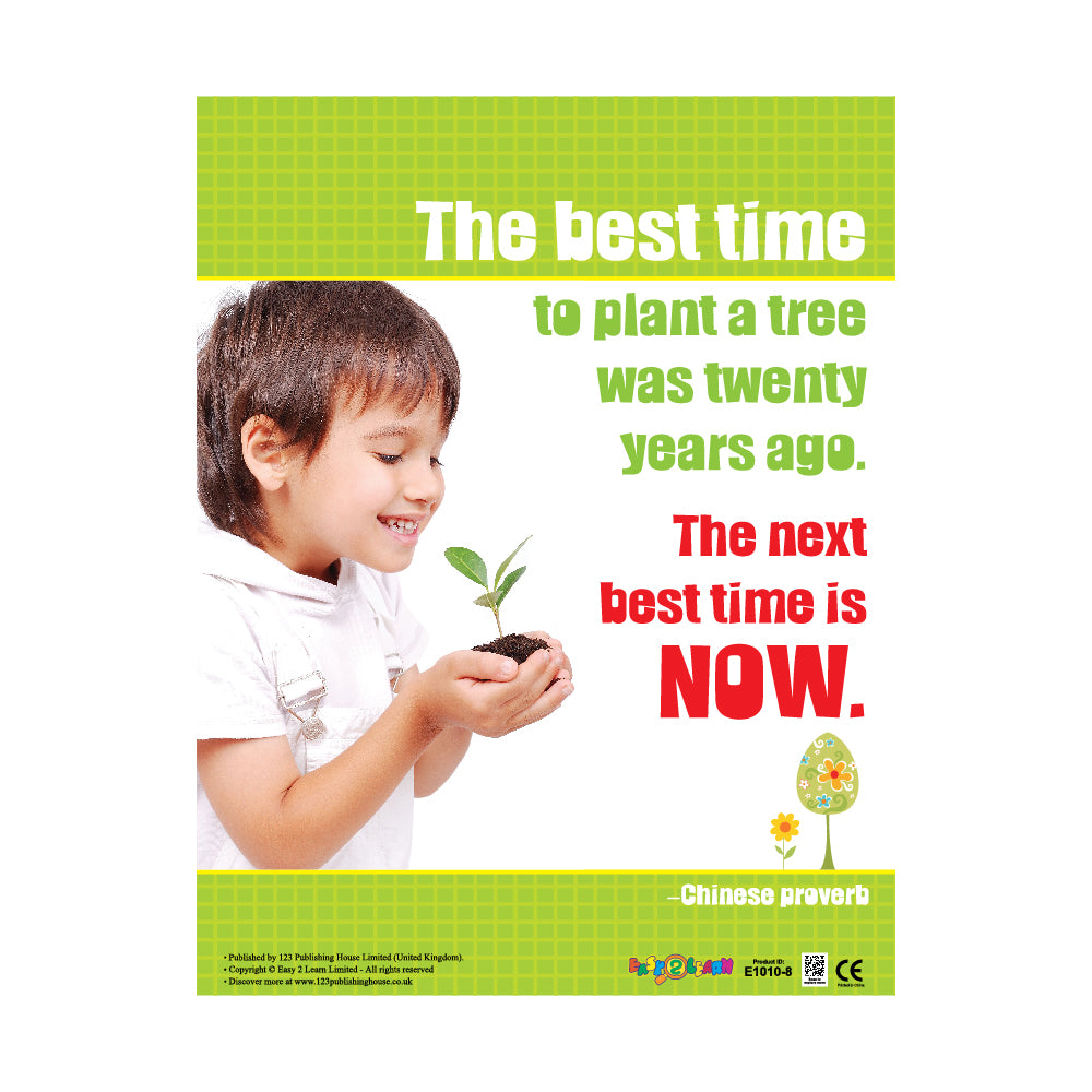 while it would have been ideal to start a beneficial action in the past, the present moment is the next best opportunity to begin, rather than delaying further