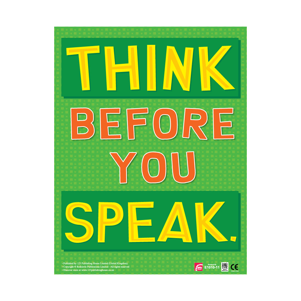 think before you speak