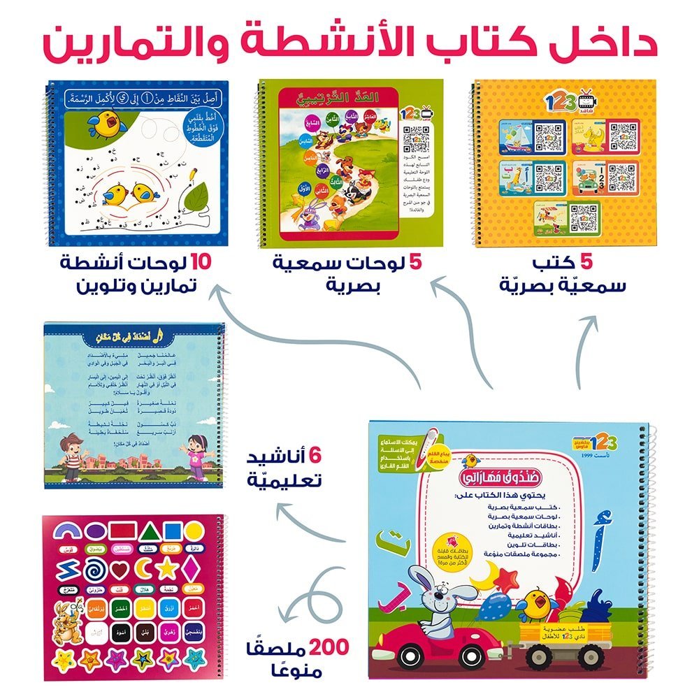 My Skills Box – Educational Pack & Books for Kids in Arabic